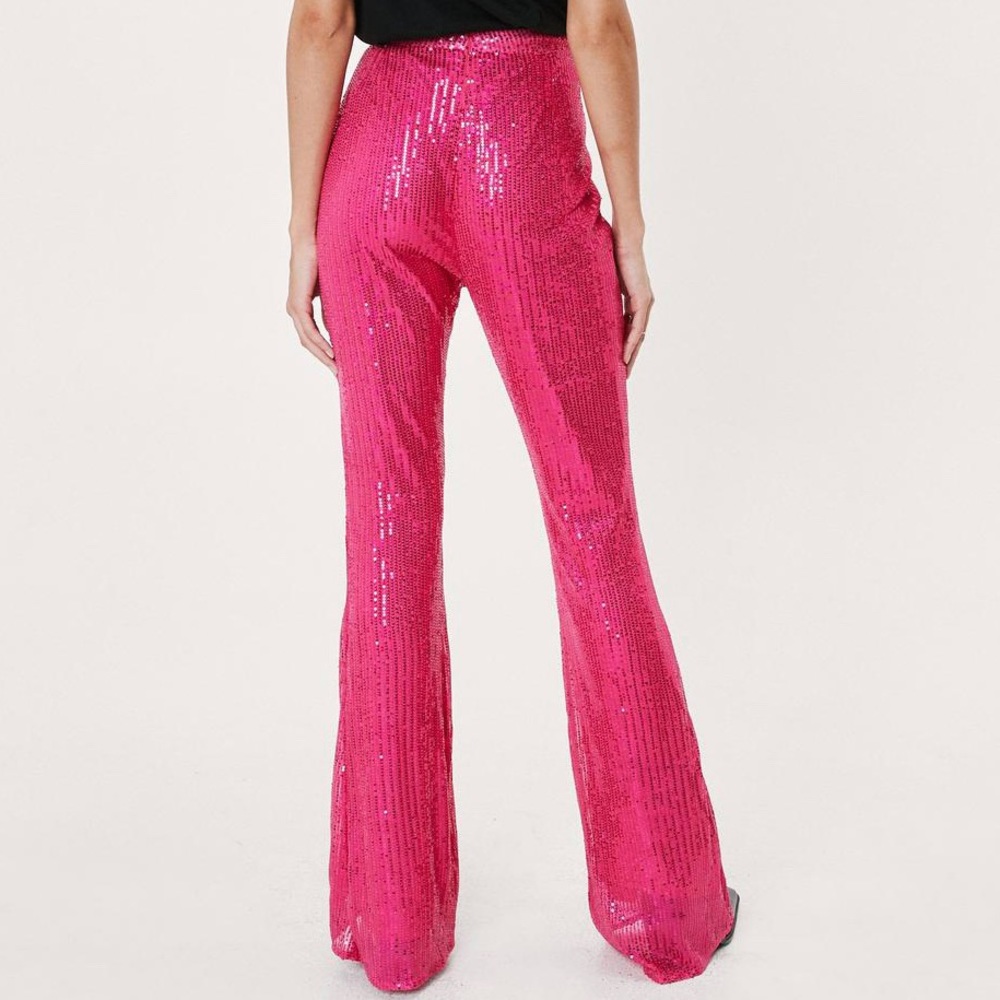 NEVER WORN with tags sequin pink pants